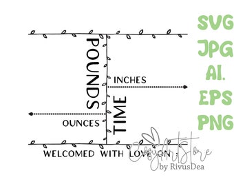 Free Free Baby Birth Announcement Svg Free 320 SVG PNG EPS DXF File