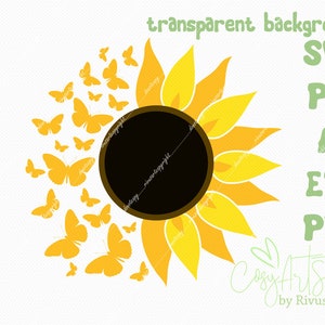 Free Free Sunflower With Butterfly Svg Free 661 SVG PNG EPS DXF File
