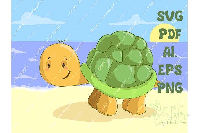 Download Turtle SVG download cute turtle PNG Cute baby animal Cut ...