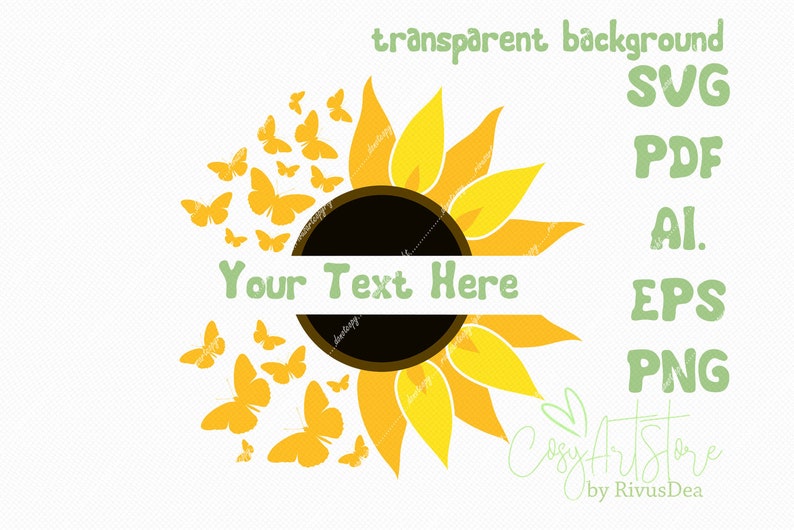 Download Sunflower design SVG file download. Commercial use ...
