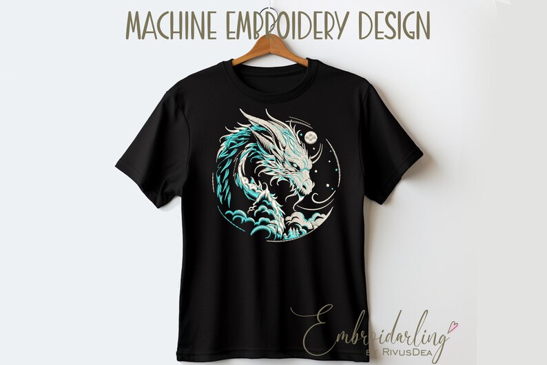 machine embroidery design Asian green dragon, china New Year symbol, line art design, winter embroidery, new year embroidery, china embroidery, china new year design, green dragon embroidery, asian embroidery design, dragon embroidery pattern
