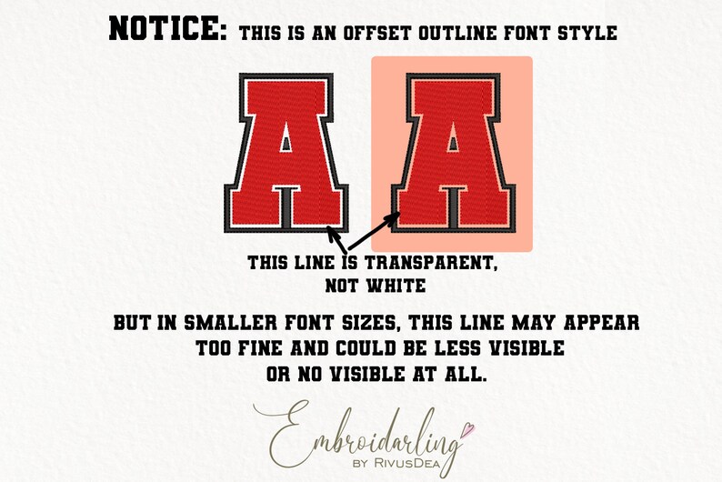 Offsey Letters Varsity Letters Machine Embroidery Design: Collegiate Font (digital ...