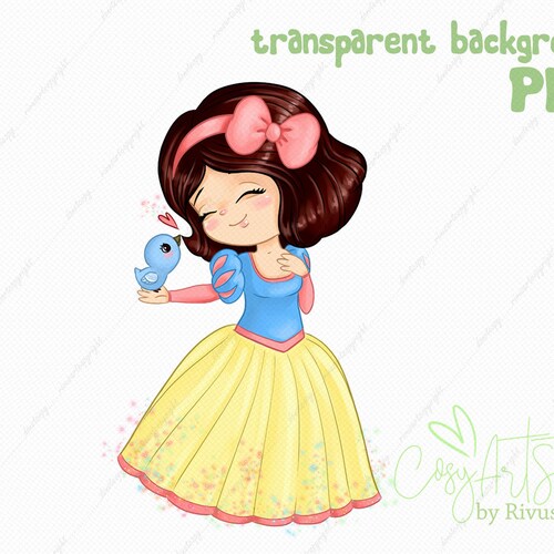 Princess Clip Art. Cute Girl PNG Download. Snow White Cartoon - Etsy Ireland Princess Clip Art. Cute Girl PNG Download. Snow White Cartoon - Etsy Ireland