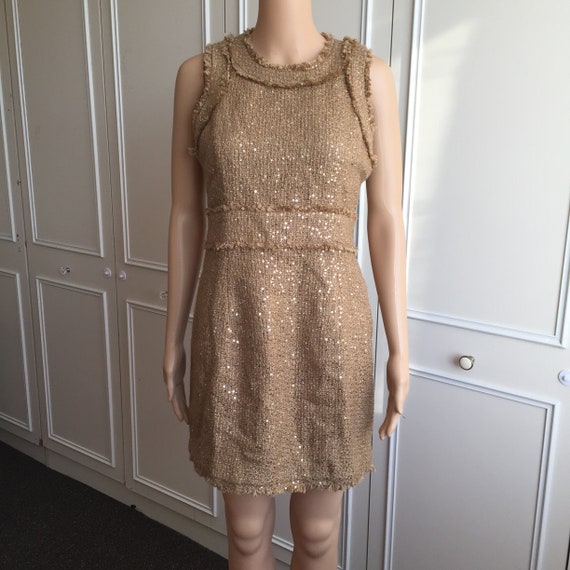 michael kors dress gold