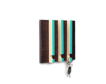 Key Rack | Key Holder for Wall | Entryway Key Holder | Key Holder | Key Rack Wall Mount | Key Hook | Entryway Key Hook | Wood Key Holder