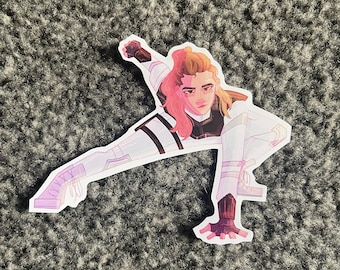 Yelena Poser Waterproof Vinyl Sticker