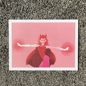 Wanda Scarlet Witch Print