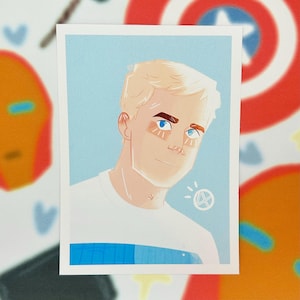 Johnny Storm Human Torch Print