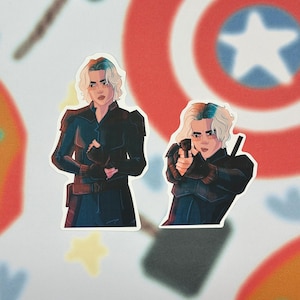 Yelena Belova Waterproof Vinyl Stickers