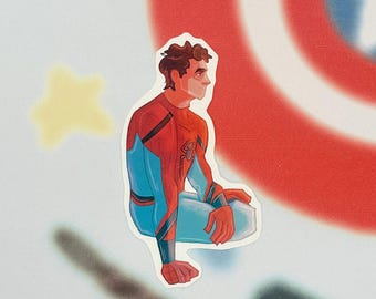 Peter Parker Spiderman Waterproof Vinyl Sticker