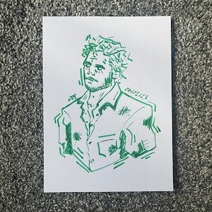 Joel Miller Shirt Original Sketch
