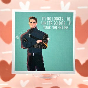 Tarjeta de San Valentín de Bucky Barnes