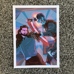 Bucky What If Zombies Print