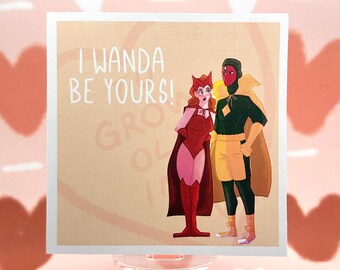 WandaVision Valentines Day Card