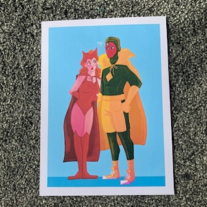 WandaVision Halloween Print