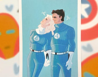 SueReed Fantastic Four Fantastic Print