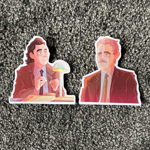 Loki and Mobius Salad Waterproof Vinyl Sticker Set