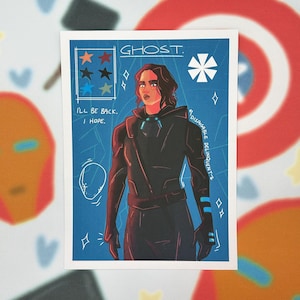 Ava Starr Thunderbolts Ghost Print