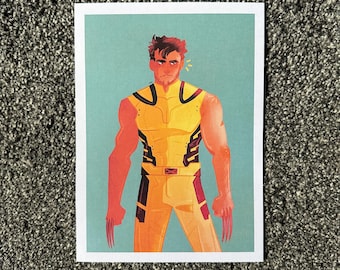 ヒュー・ジャックマン直筆サイン入り11x17写真 X-MEN デッドプール