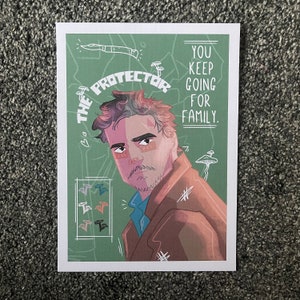 Joel Miller Protector The Last Of Us Print