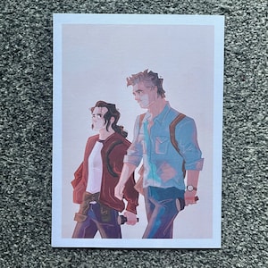Joel And Ellie The Last Of Us Print