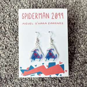 Spiderman 2099 Miguel O’Hara Earrings