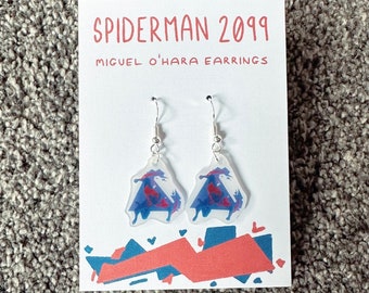 Orecchini Spiderman 2099 Miguel O'Hara