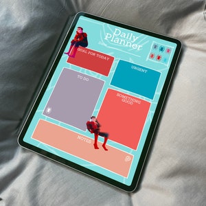 Spiderman Peter Parker Themed Digital Planner
