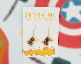 Orecchini Spider-Punk