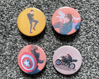 Bucky Barnes Pin-Pack