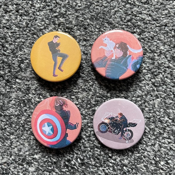 Bucky Barnes Pin Pack