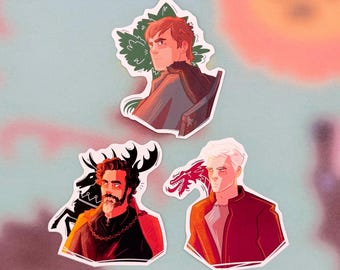 Ensemble d'autocollants en vinyle imperméables AKOTSK