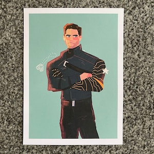 Bucky Blue Print