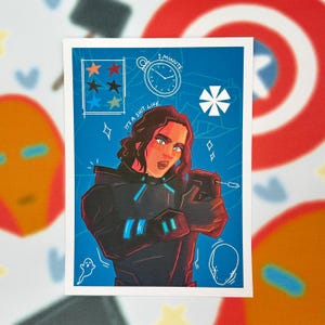 Ava Starr Thunderbolts Shot Print