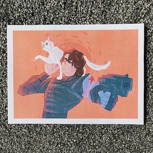 Winter Soldier Bucky Alpine Print