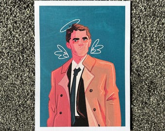 Castiel Engel Druck
