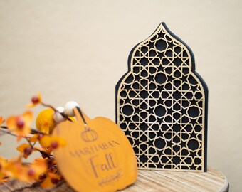 Moroccan Dome Decor, Laser Cut Onlay, Eid Ramadan Decor