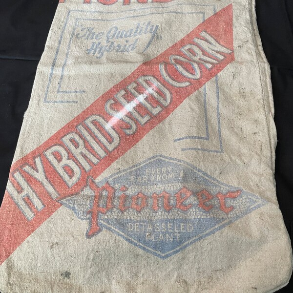 Pioneer Seed Corn Bag Etsy