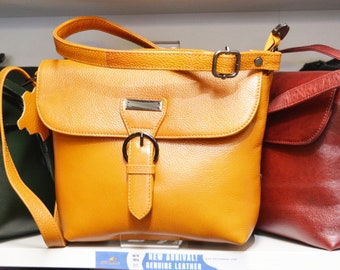 The London Genuine Leather Cross-body/Shoulder bag