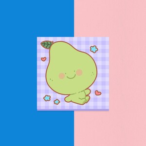 Zelfklevende memoblaadjes | Kawaii Fruit Post-it-notities | Schoolbenodigdheden
