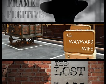 Murder Mystery Gift Bundle -- The Lost Lam, The Wayward Wife, and The Framed Fugitive