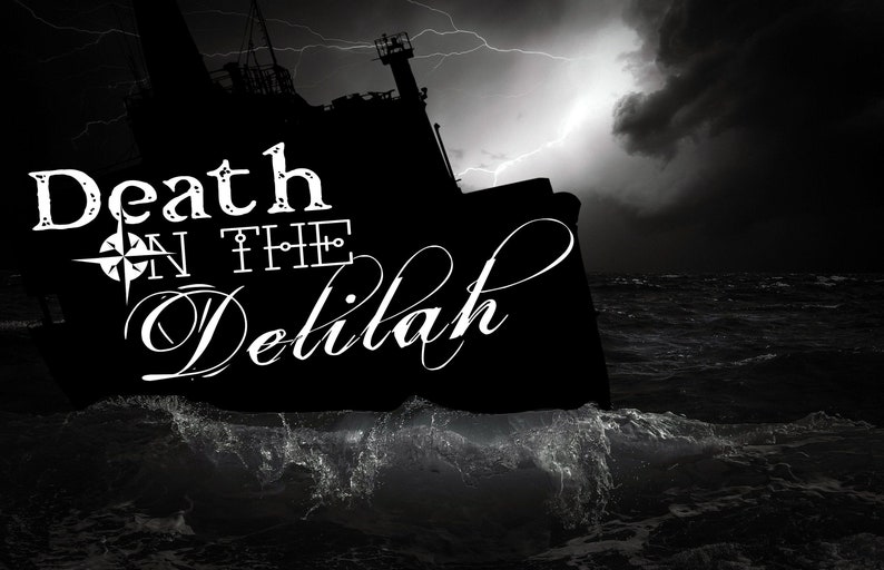 Death on the Delilah A Bloodhound Mysteries Case File murder Mystery