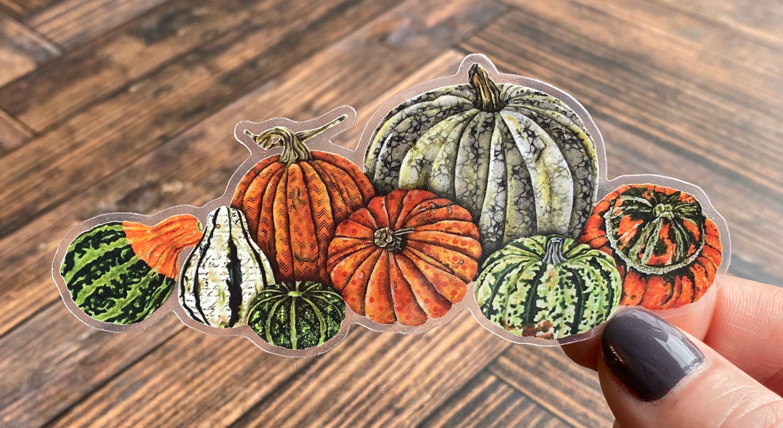Lot de 500 autocollants en forme de citrouilles pour scrapbooking, récompense, décoration d'Halloween pour fête