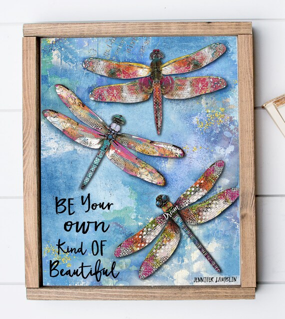 Woodland Dragonflies in Blue Woodland Dragonflies in Blue