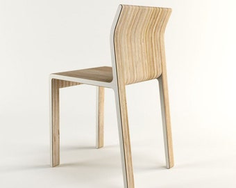 Layered Chair CNC interior furniture vector Parametric Chair DXF for laser cnc and CNC milling. Vector cutting plan . 3D puzzle