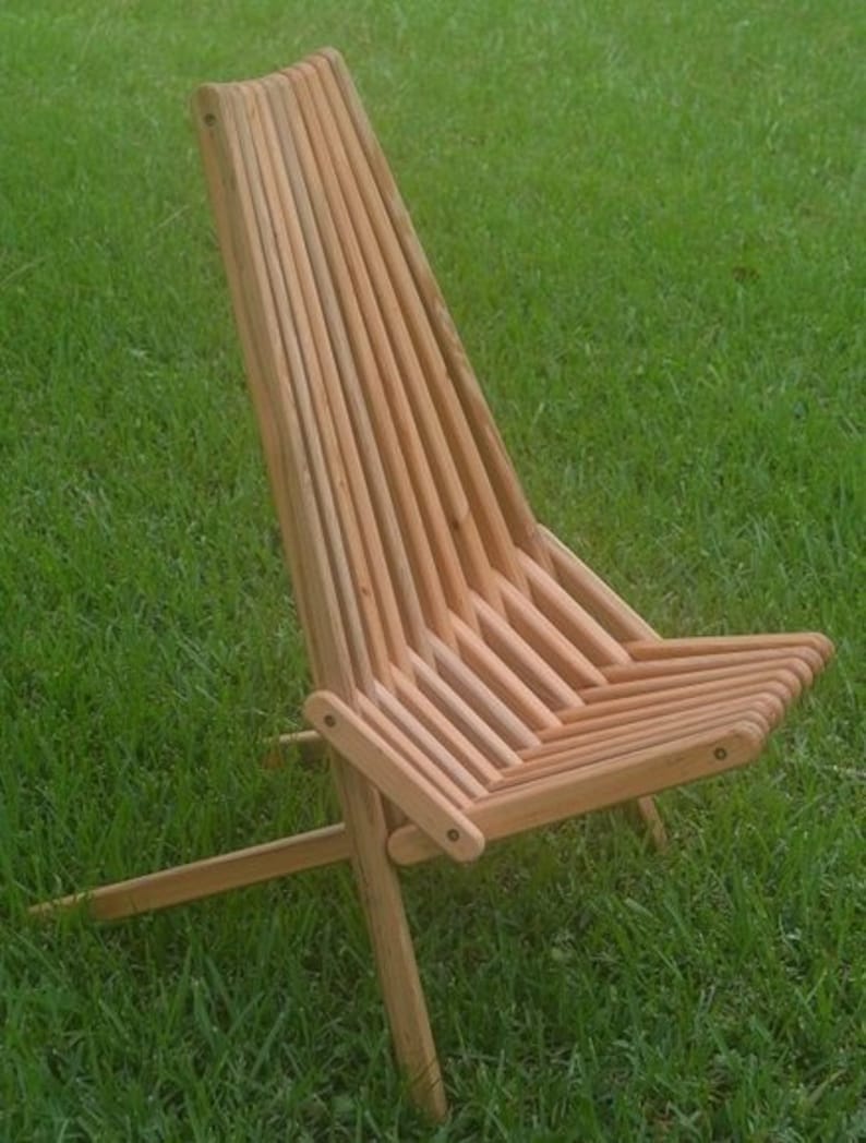 Kentucky Folding Stick Chair Plans DIY Outdoor Furniture Etsy