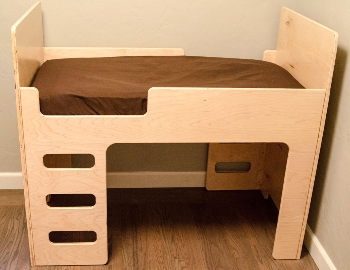 Crib Size Mattress Toddler Bunk Bed Interior Furniture Vector Graphics