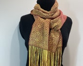 Handwoven Message Scarf