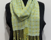 Handwoven Scarf with Beads