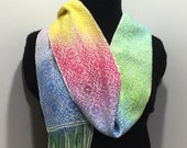 Handwoven Message Scarf